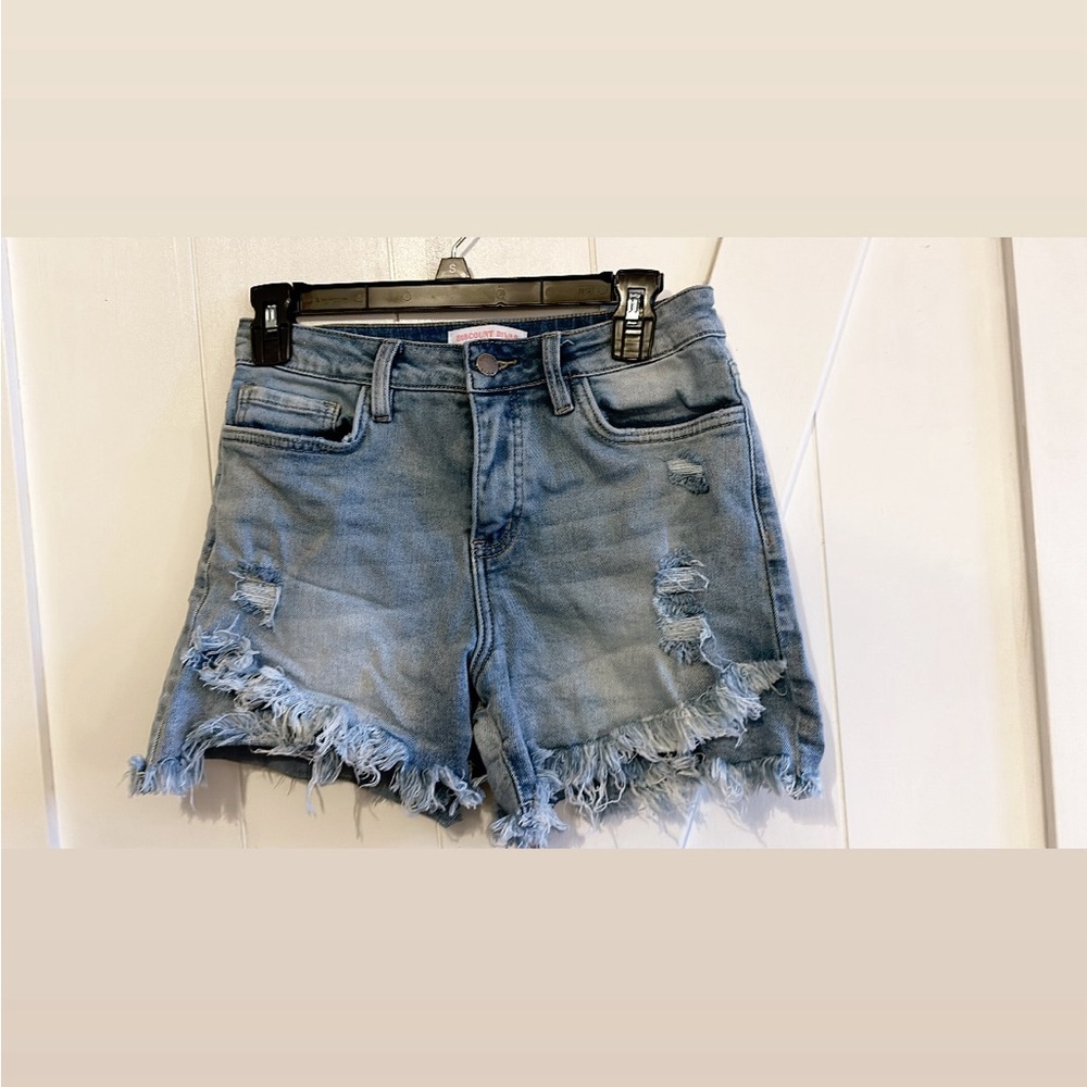Discount Dive Brand Tulip Hem Denim Shorts